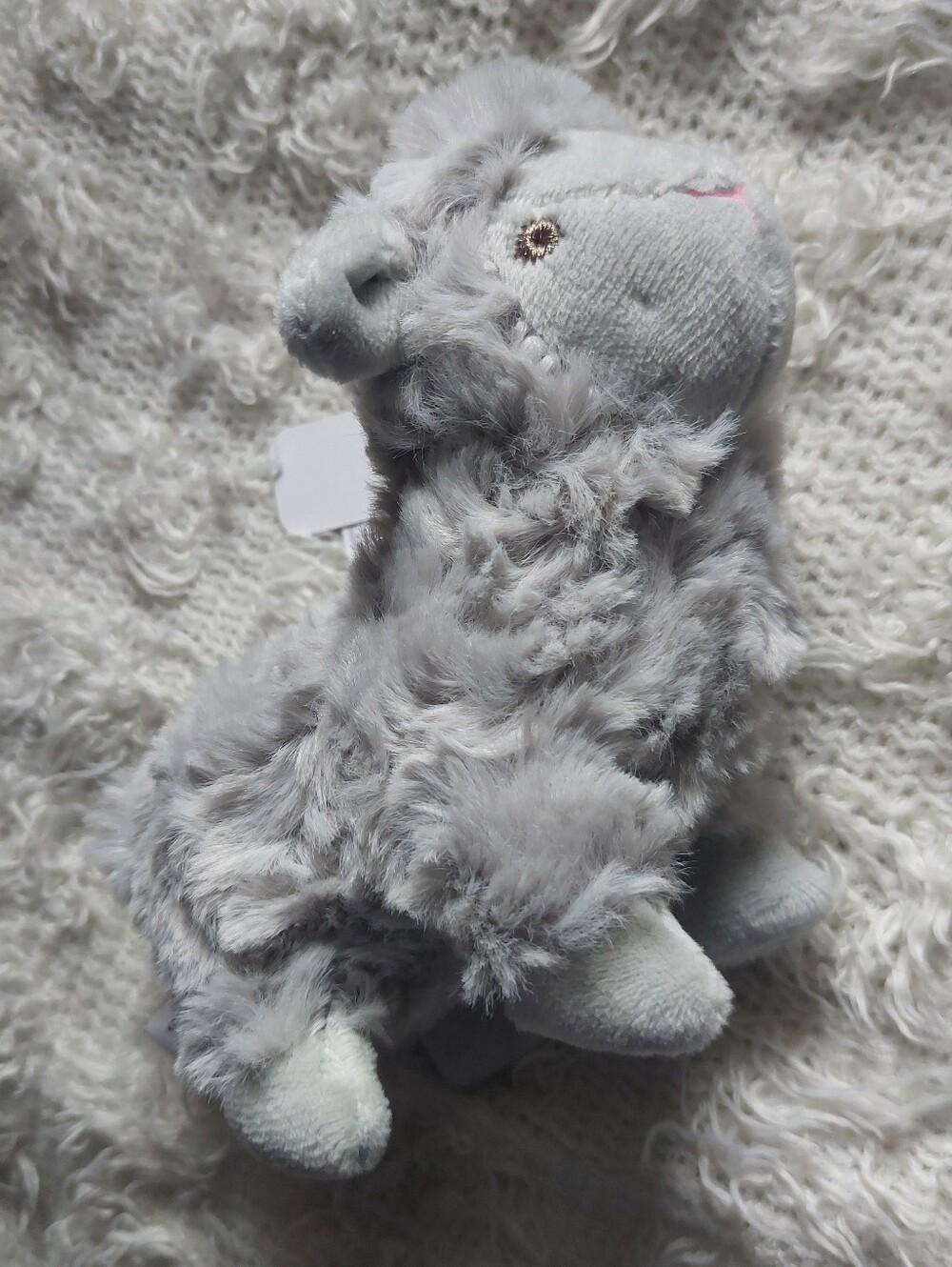 Adorable Lamb Mini Plush Decor